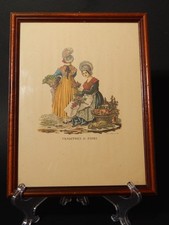 ANTICA STAMPA  VENDITRICI DI