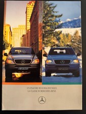Brochure Mercedes Classe M - ML - prima serie W 163
