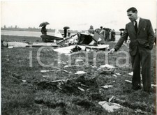 1953 TORINO Campo ALITALIA Indagini sui resti dell'aereo di Franco GENTILI *Foto