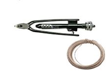 Pinza torcifilo 210mm x legature di sicurezza moto ritorno automatico con filo a