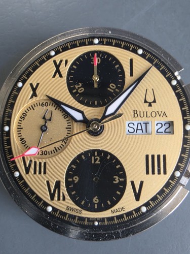 Movimento quadrante bulova - quadrante,