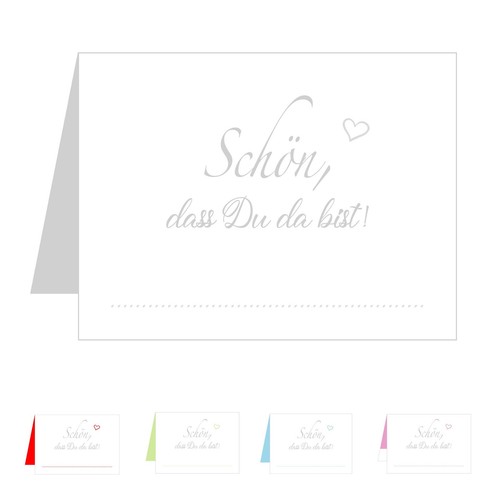 Set segnaposto di - di, alta