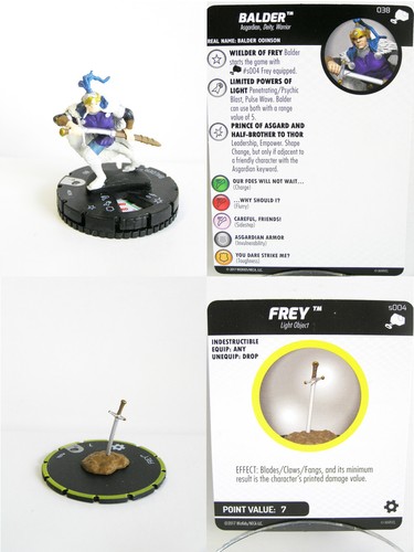 Heroclix 038 balder - +, #s004