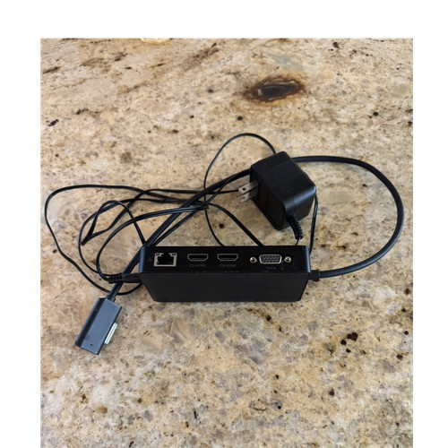 Black powered docking - ac-powered,