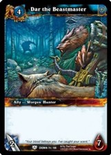 Dar the Beastmaster - Crown of the Heavens - World of Warcraft TCG