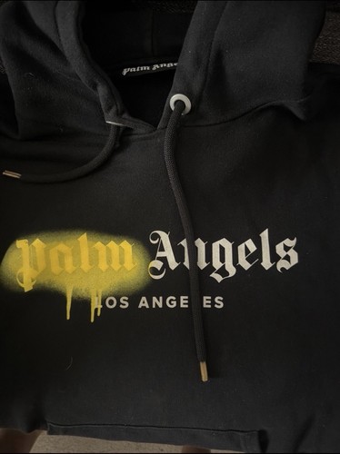 Palm angels spray hoodie - angels,