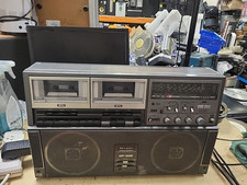 Boombox doppia cassetta Sharp