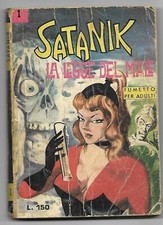 SATANIK ORIGINALE EDIZIONE CORNO N.   1  stato di conservazione BUONO Raro