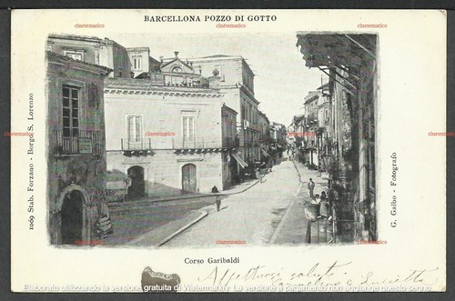Cartolina barcellona pozzo - cartolina,