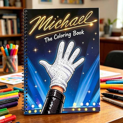 Michael jackson photo coloring - michael,