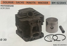 CILINDRO COMPLETO DI PISTONE E SEGMENTI BRUMAR BM022845 DOLMAR-SACHS e altri