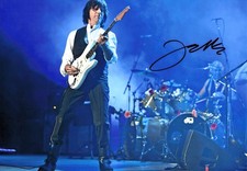 JEFF BECK firmato... 8x12 con