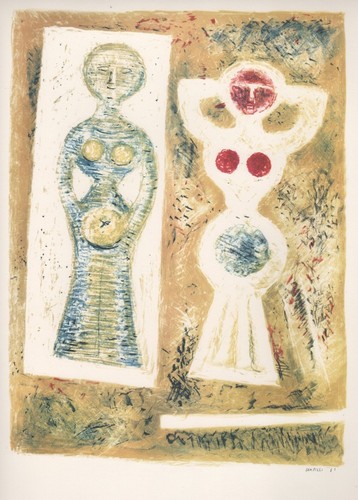 Massimo campigli danzatrice - danzatrice,