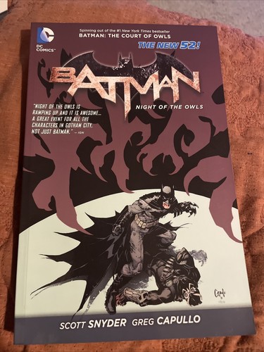 Batman notte dei gufi dc - notte,