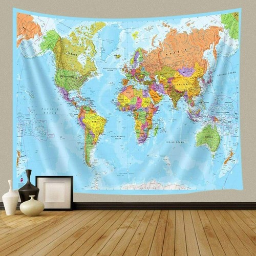 Mappa del mondo wall art - mappa,