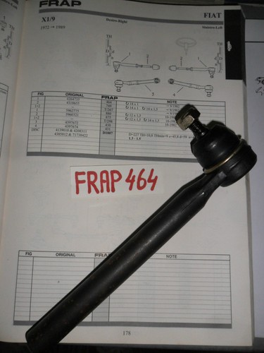 Testa scatola guida fiat 126 - testa,
