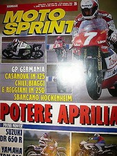 Moto Sprint  N.25  '92:Suzuki
