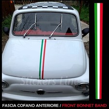 Adesivo cofano tricolore - cofano,