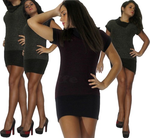 Miniabito donna maxipull mini