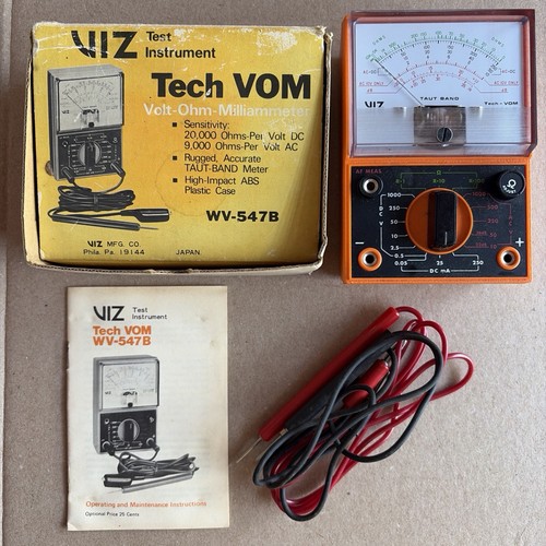Viz test instrument tech vom - instrument,