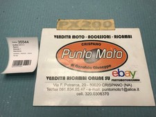 Adesivo targhetta logo scritta original for Piaggio Vespa PX 200