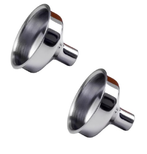 Stainless steel hip flask - 2x,