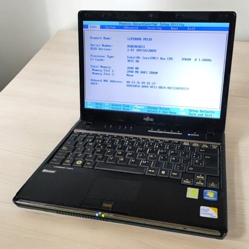 Ordenador portátil fujitsu - portátil,