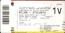 Biglietto stadio Milan -