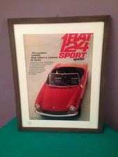 STAMPA AFFICHE D'EPOCA FIAT