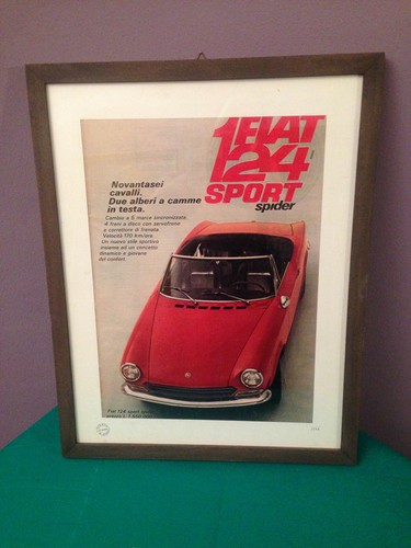 Stampa affiche epoca fiat - affiche, d'epoca