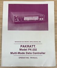 Controller dati multimodale PAKRATT modello PK-232 manuale operativo