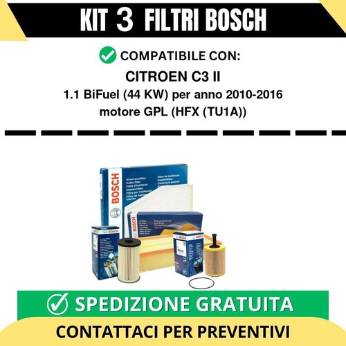 Kit filtri bosch citroen - bosch,