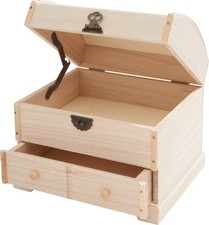 Cassapanca con coperchio tondo