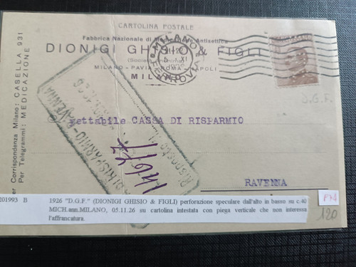 Regno perfin 1926 dionigi - regno,