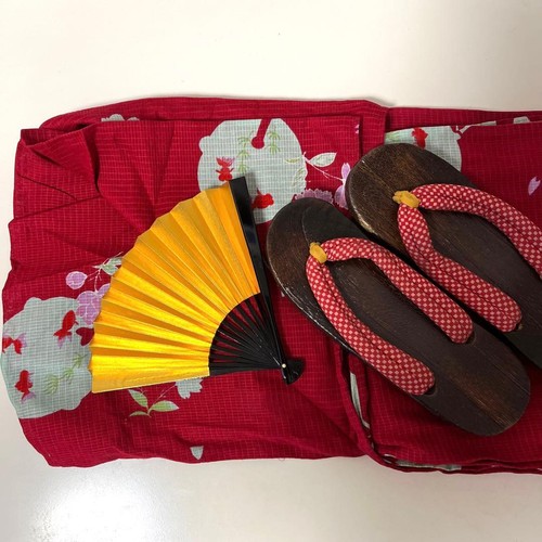 Yukata set motivo pesce - yukata,