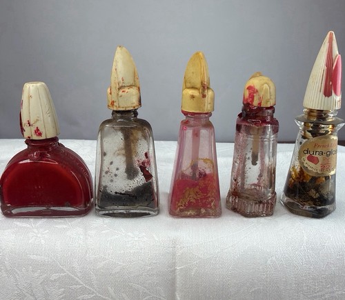 Bottiglie smalto vintage