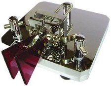 MFJ-564 Crome Iambic dual paddle Tasto telegrafico