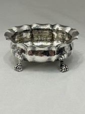 Buccellati Salina con Piedi in Argento Sterling Martellato a Mano