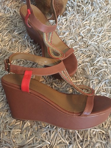 Sandali con zeppa - , cruz