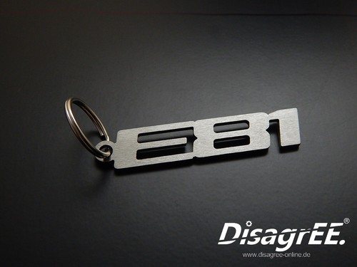 Portachiavi e81 acciaio - "e81",