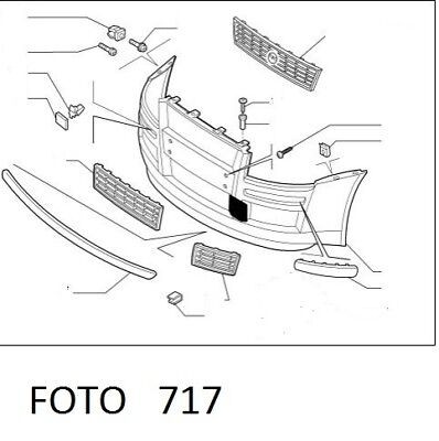 71718787 paraurti anteriore - paraurti,
