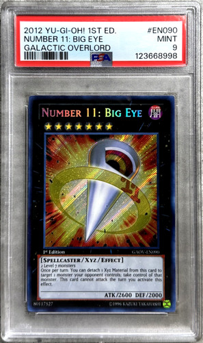 Carta yugioh numero - ed.,