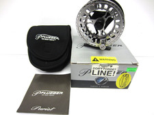 NUOVO MULINELLO A MOSCA PFLUEGER PURIST, PUR456, ORIG. SCATOLA, CUSTODIA MORBIDA e DOCUMENTI