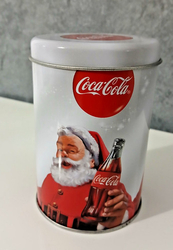 Scatola latta babbo - scatola, natale