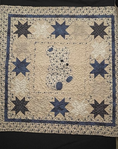 Trapunta fatta mano 36x36 - fatta, a