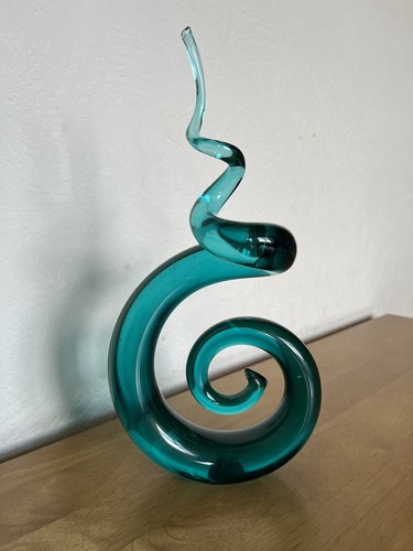 Murano style art - glass, swirl