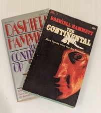 Lot of 2 The Continental Op Dashiell Hammett 1468 Dell 1967 & V-2013 1974