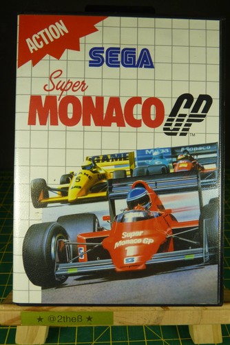 Super monaco sega master - super, (sega