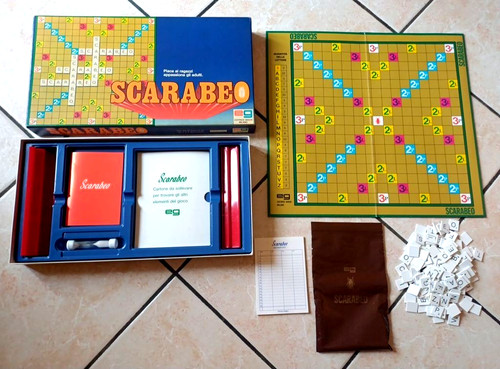 Scarabeo gioco scatola - in,