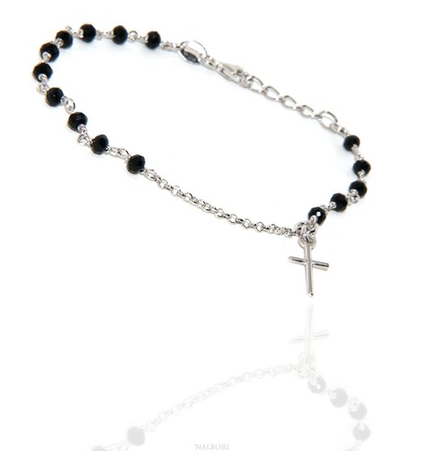 Bracciale rosario argento 925 - rosario,